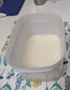 閉経、出血、イソフラボン？超簡単！豆乳ヨーグルトの作り方。